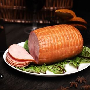 波尼亚黑森林火腿1000g火腿切片 三明治火腿肠青岛肉肠老火腿
