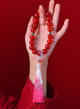 真安顺静心手持古风手串