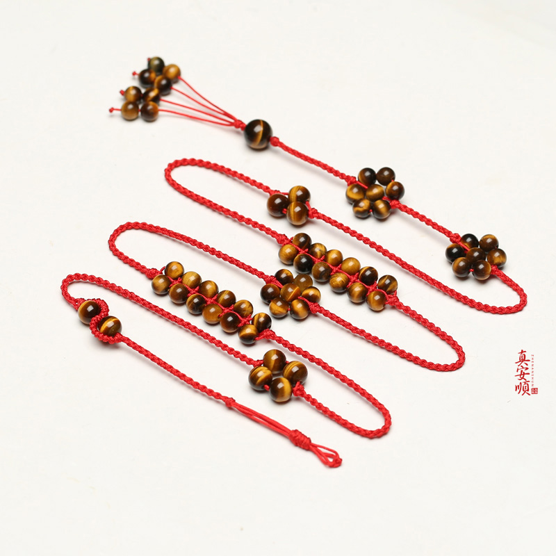 2024属蛇本命年腰链虎眼石转运珠