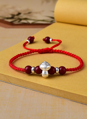 转运珠灵蛇生肖手链男女本命年蛇