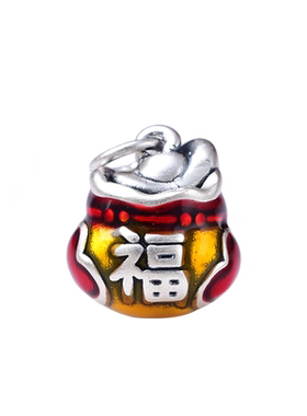 真安顺999足银3D硬银diy配件