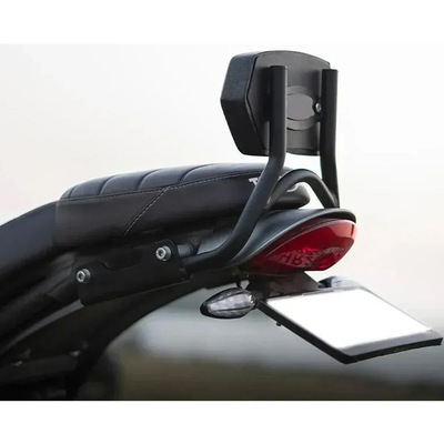 适用凯旋攀爬Scrambler400X Speed400 改装摩托车LED尾牌照灯支架