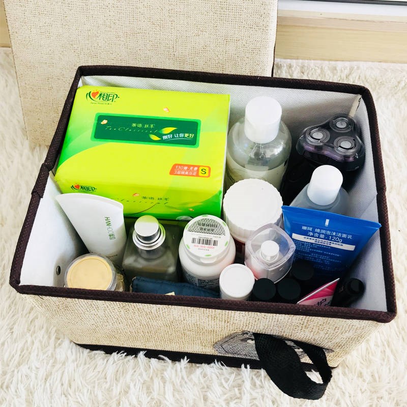 布艺收纳箱大号 特大号折叠式 衣服收纳盒有盖小号储物箱家居杂物|ruв категории получать отделка, семьи, хранения приборов, коробка для хранения, ящик - от Buy2taobao.com для оказания профессиональной услуги покупки агента Taobao