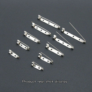 胸针保险安全针襟胸花底托扣针别针简易领带手工DIY饰品配件材料