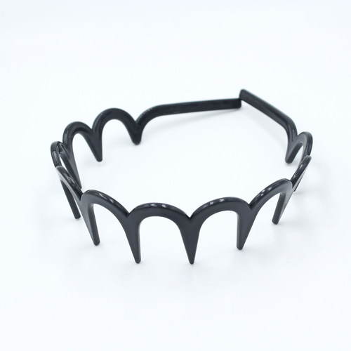 发箍diy材料手工头箍配件塑料长齿基础毛坯发箍胚子发卡头饰发饰