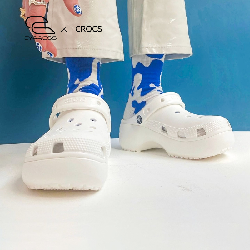 Crocs卡骆驰洞洞鞋女经典云朵克骆格拖鞋夏季厚底沙滩凉鞋206750