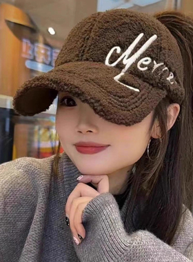 灵允棒球帽出游逛街女冬网红同款