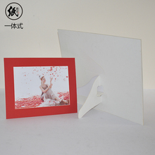 ins相框裱5678寸卡纸画框支架摆台礼品小相框框架支撑 活动展会框