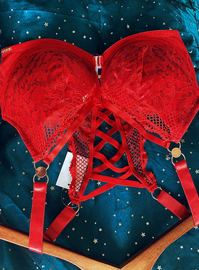 85G90G95G100G胖M超大杯爆乳上托聚拢侧收前扣款美胸美背情趣文胸