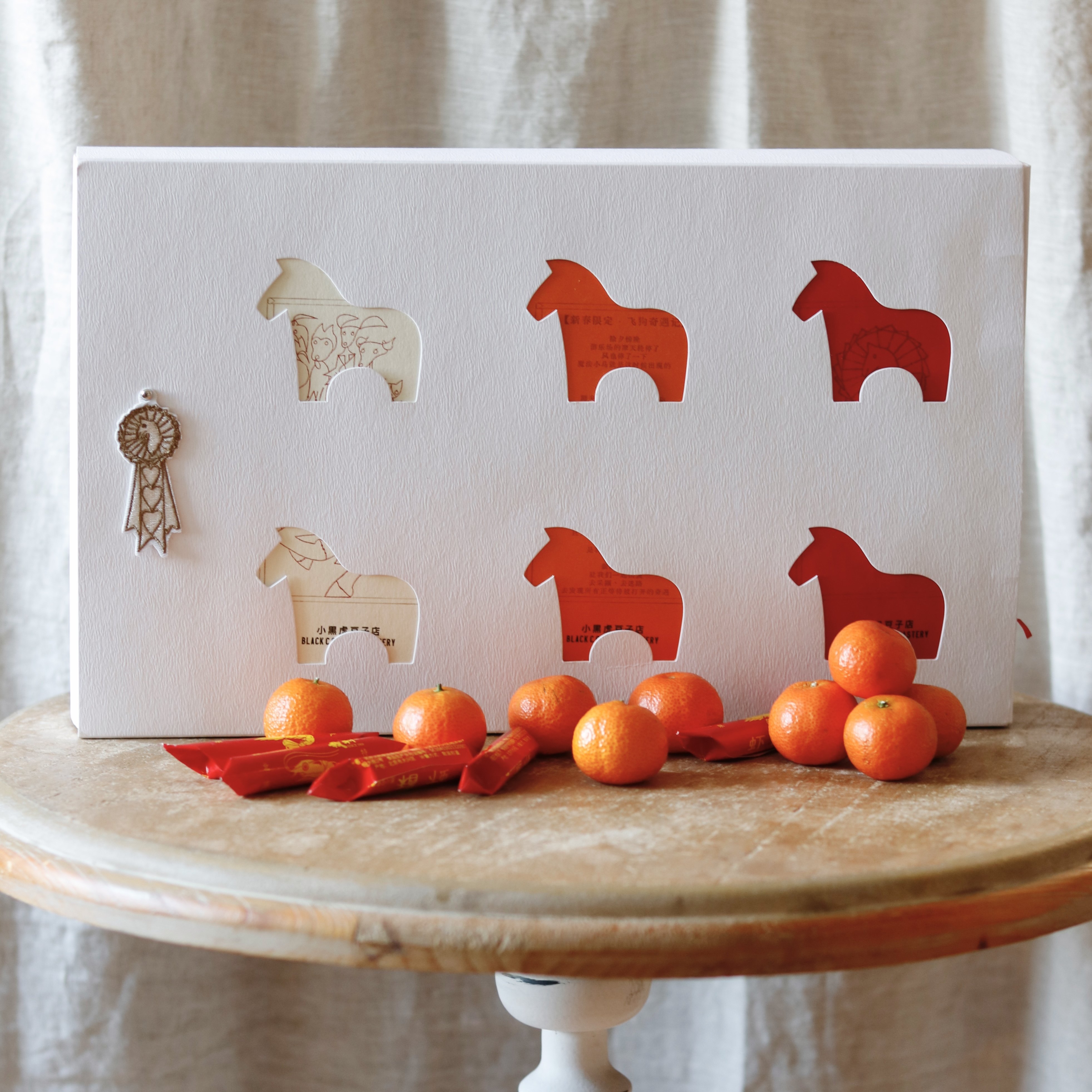 Black C小黑虎 飞狗奇遇记2026马年新春瑰夏咖啡挂耳礼盒