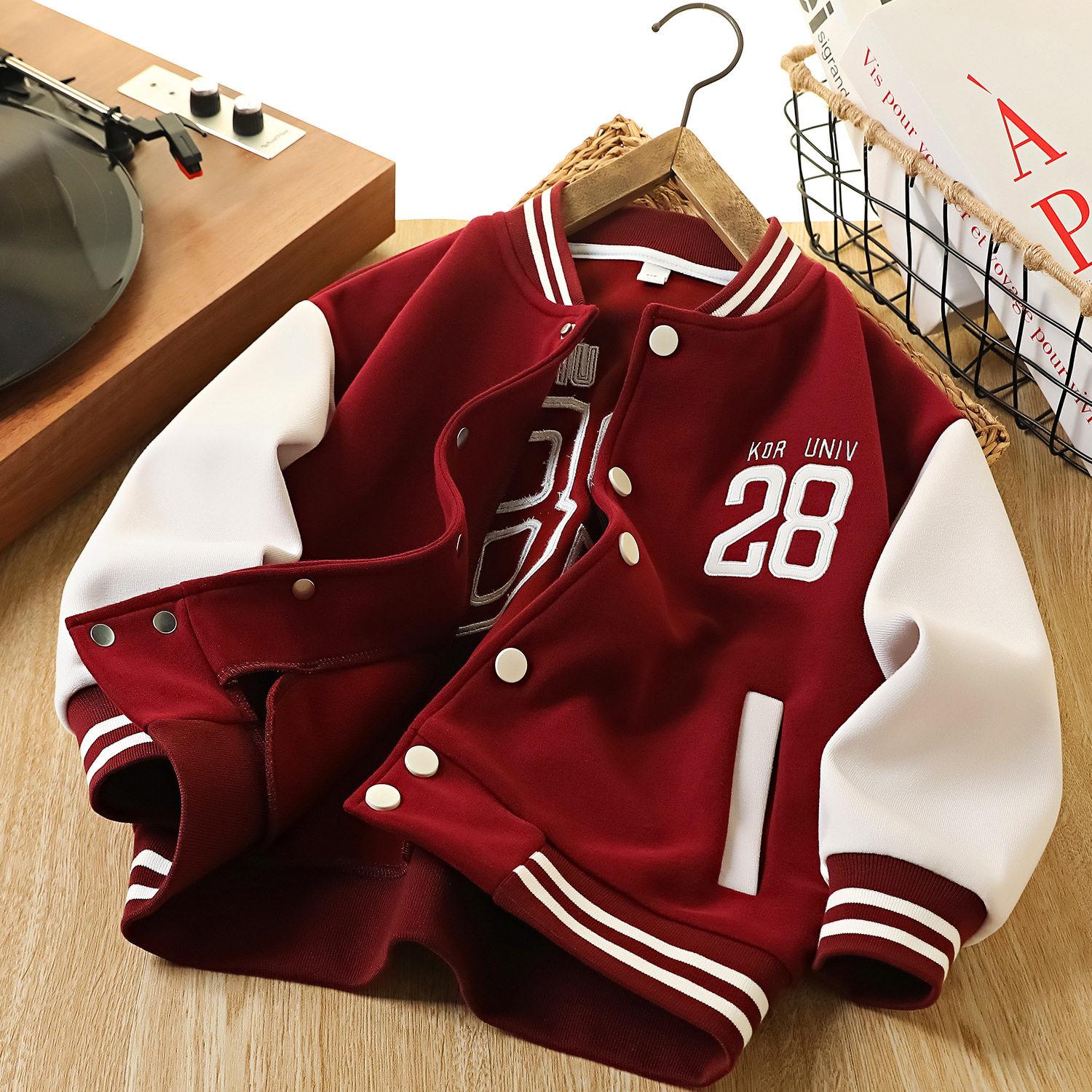 儿童棒球服2026春季新款男童外套上衣女童春装夹克春秋装外贸童装