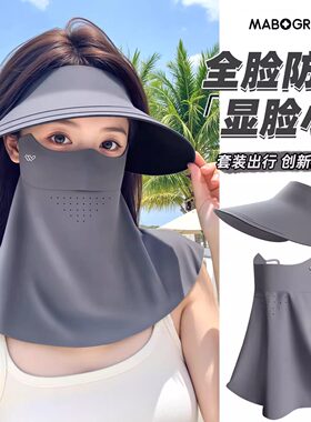 日本进口全脸防紫外线防晒面罩