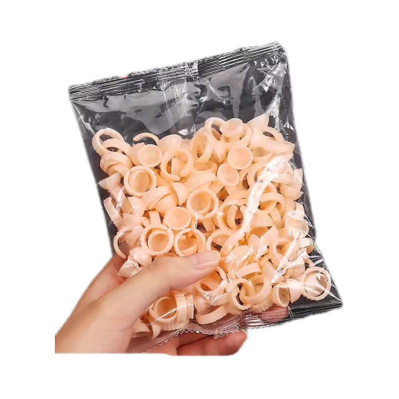 色乳戒环半永久纹眉漂唇嫁接睫毛纹绣戒指杯一次性托盘