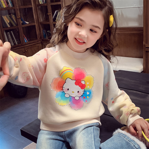 【喵呜少女心】一体绒卫衣