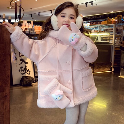 【奶盖雪贝】韩系女孩麂皮绒外套