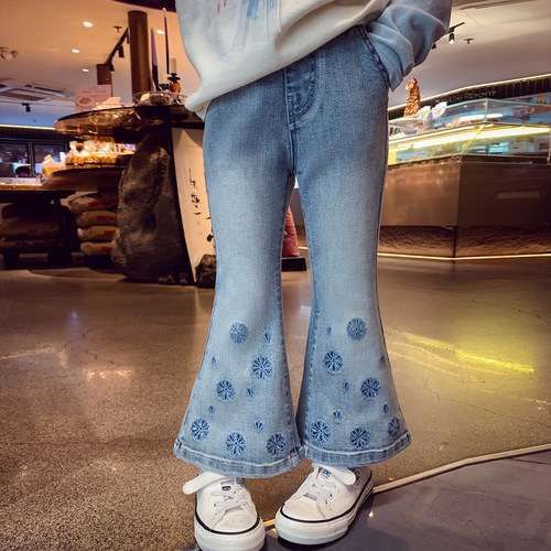 【漫画腿！显高！显瘦！】牛仔裤