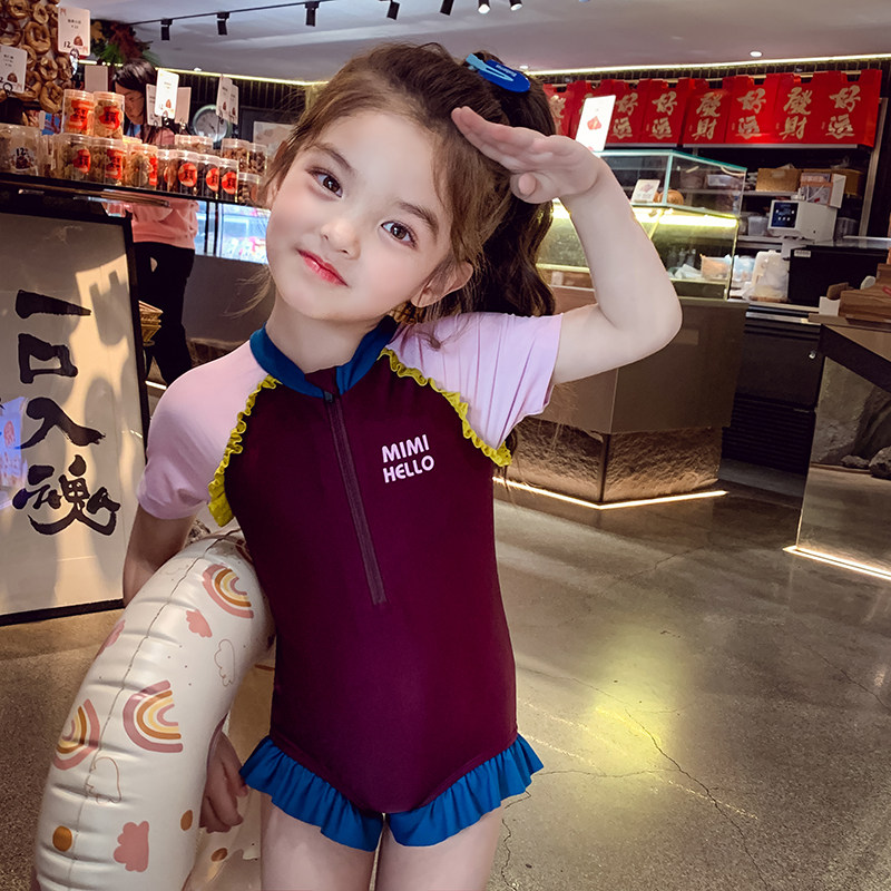 【速干面料】度假温泉连体泳衣