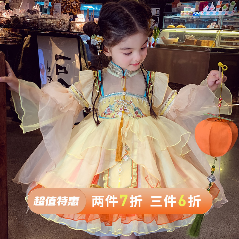 【花影月兔】新中式洛丽塔公主裙