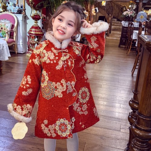 【棠花馥雪】唐装新年装