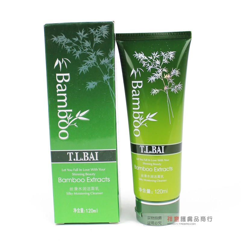 特露白竹萃八倍水护肤丝滑水润洁面乳120G洗面奶补水保湿舒缓在类目 美容护肤/美体/精油, 洁面中 - 来自Buy2taobao.com提供专业的淘宝代购服务