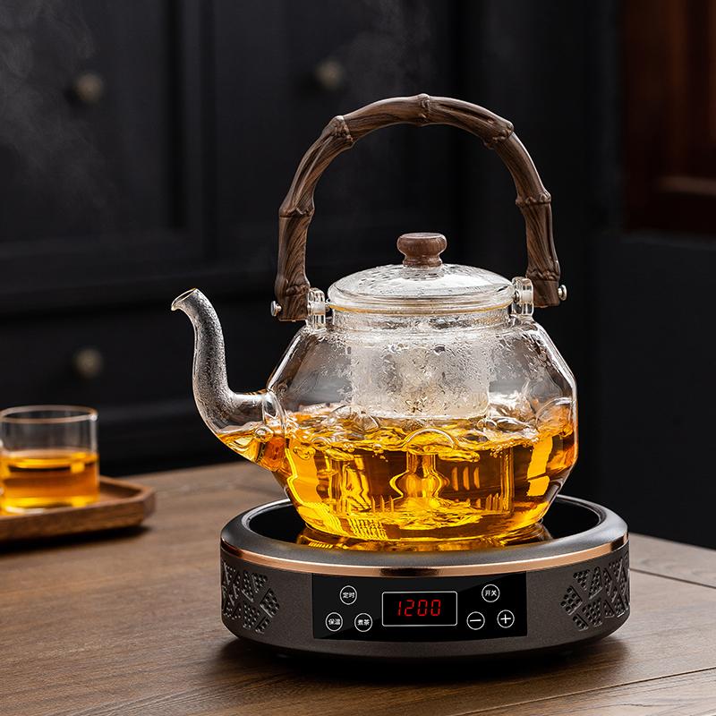 耐热玻璃时尚蚂蚁玻璃煮茶炉套装