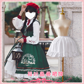 雪纺荷叶洛丽塔内搭裙撑lolita两钢圈暴力鱼骨可调节衬裙亲肤日常