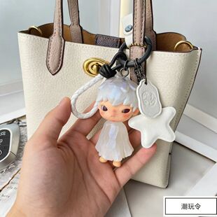 Hirono小野消逝高端定制真皮配件潮玩包包挂件钥匙扣手办包挂明盒