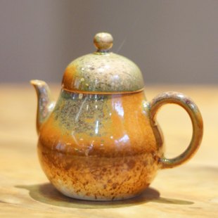 拾遗系列 | 原创手捏柴烧壶 非遗传承人手作 纯手工小壶100ml