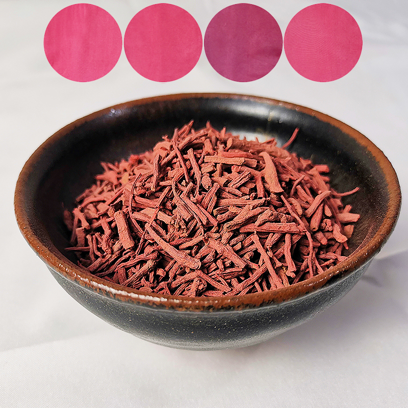 茜草胭脂虫红 草木染diy天然植物染料 丝毛染大红色西瓜红深红