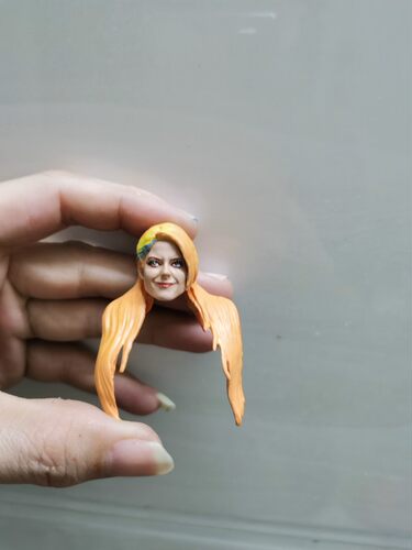 1/12mezco四骑士女头雕 人偶 非真人