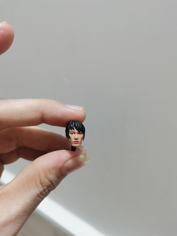 1/18 3.75寸浪客剑心绯村剑心 拔刀斋佐藤健头雕 人偶 非真人