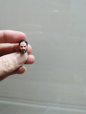 1/18 3.75过基努里维斯头雕 人偶 非真人 两款