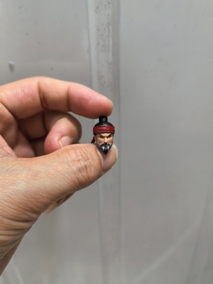 1/183.75寸头雕 武士道头雕之二 人偶 非真人