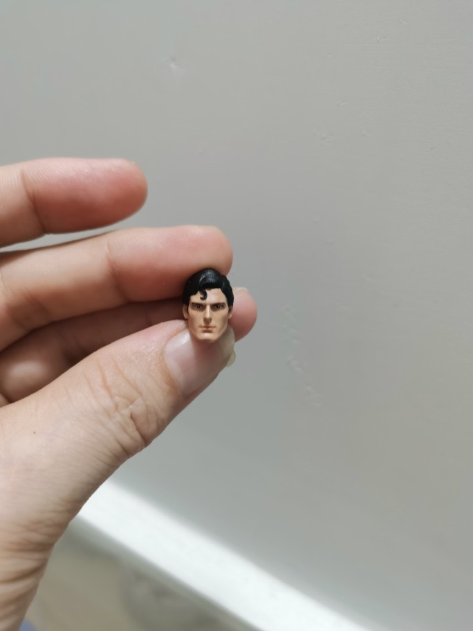 1/18 3.75寸漫画脸超人头雕 人偶 非真人