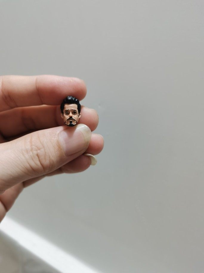 1/18 3.75寸卡通托尼头雕 人偶 非真人