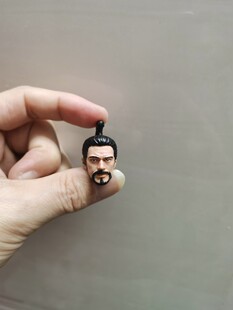 Mezco正坊大天狗头雕 似金城武武士头雕 人偶 非真人