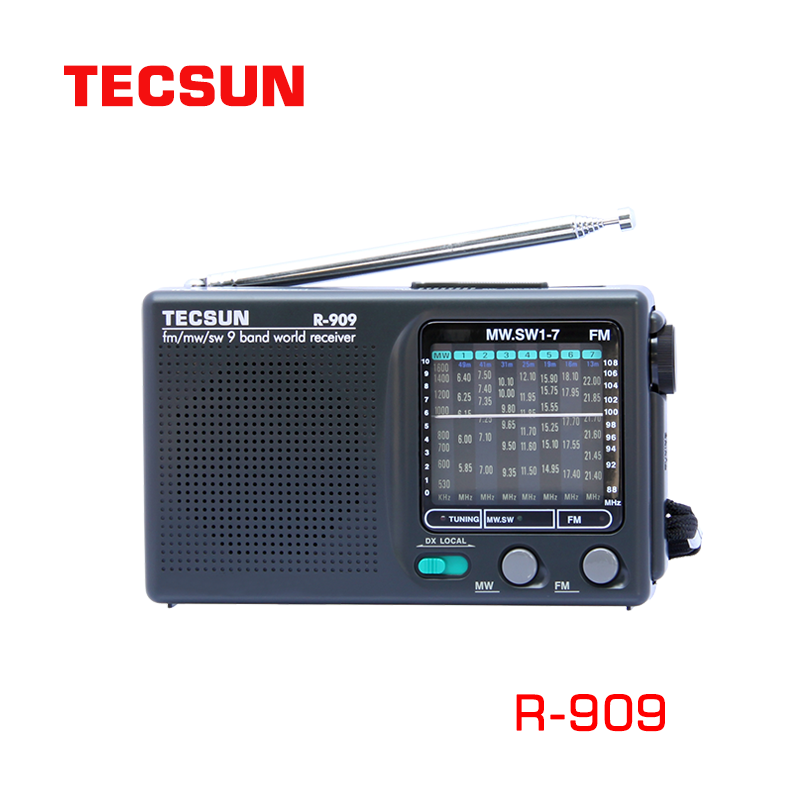 Tecsun/德生 R-909老人收音机全波段调频便携式半导体复古随身听