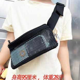 锐族复读机帝尔听力宝儿童镂空透气听力熊学习机斜挎腰包学生网纱