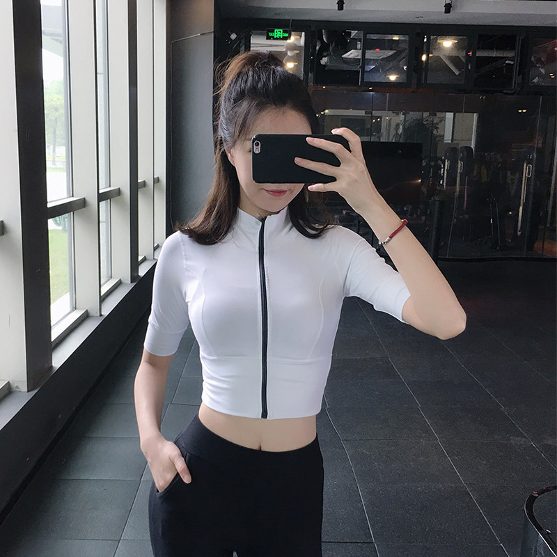 c位初到 拉链运动夹克女上衣速干跑步训练健身衣紧身瑜伽服外套|ruв категории спортивный костюм/досуг одежды, спортивный пиджак/пальто - от Buy2taobao.com для оказания профессиональной услуги покупки агента Taobao