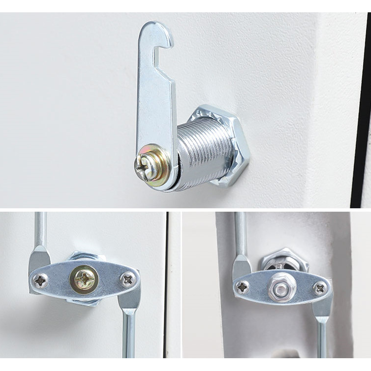 文件柜锁铁皮柜门锁天地锁上下连杆锁员工更衣柜锁芯档案柜信箱锁