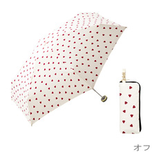日本wpc晴雨伞两用轻便携折叠遮阳伞五折伞小巧口袋小清新太阳伞