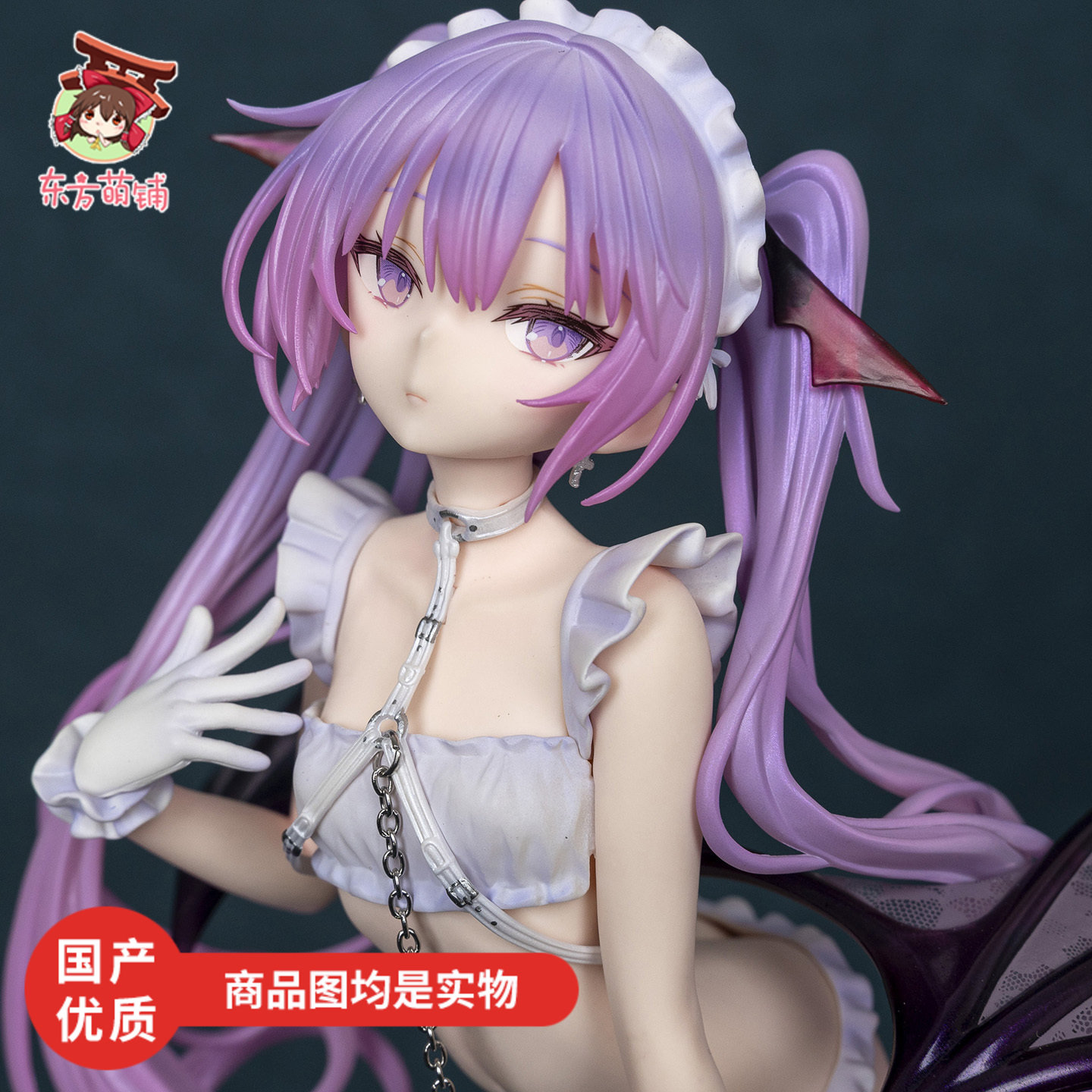 up厂伊芙身体束带 Rurudo插画小恶魔动漫美少女 手办模型机箱摆件