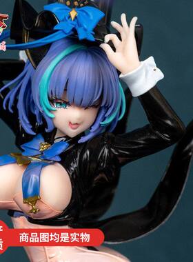 柴郡绚烂夜梦兔女郎手办卡牌轮盘动漫美少女二次元游戏GK模型摆件