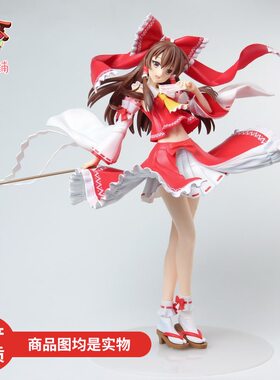 XINHAO优质版东方Project 博丽灵梦1/4红白巫女 手办动漫模型摆件