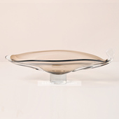 饰品摆件 轻奢家用水果盘摆件奢华餐桌茶几果盘琉璃家居装 欧式 美式