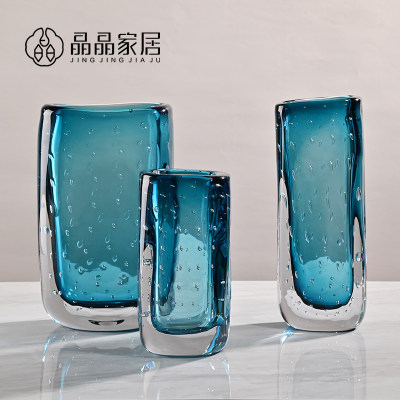 水晶客餐厅玄关茶几玻璃花瓶