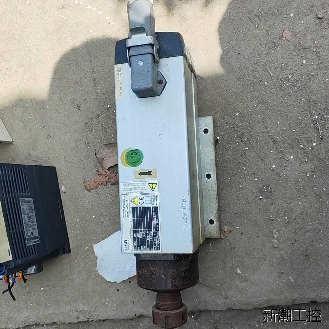 HSD牌雕机主轴高速电机，型号1073-120，380V/3，议价商品
