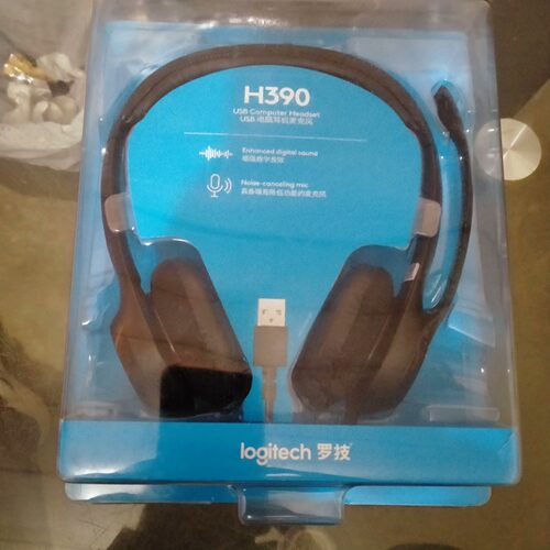 全新/二手有线Logitech/，罗技 H390 ，USB办公，议价商品