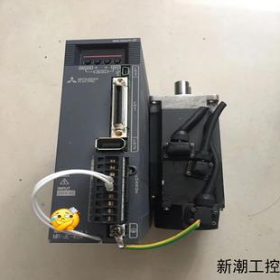 40A加電機(jī)HG 拆機(jī)三菱伺服驅(qū)動器電機(jī)一套 議價商品