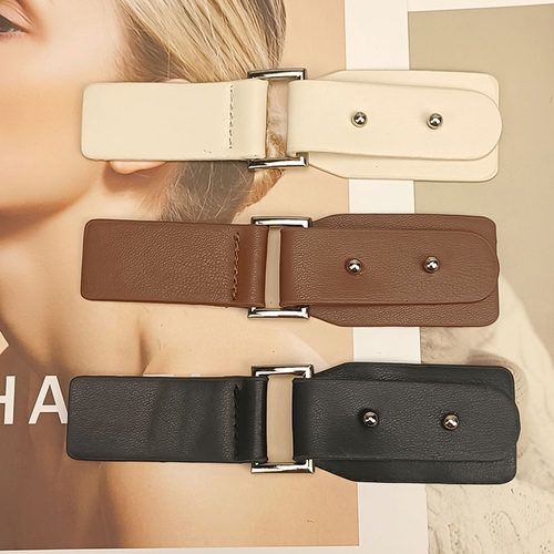 皮大衣纽扣皮对扣搭扣